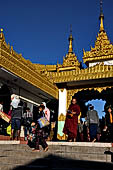 Myanmar - Kyaikhtiyo, The constructed plaza around the pagoda 